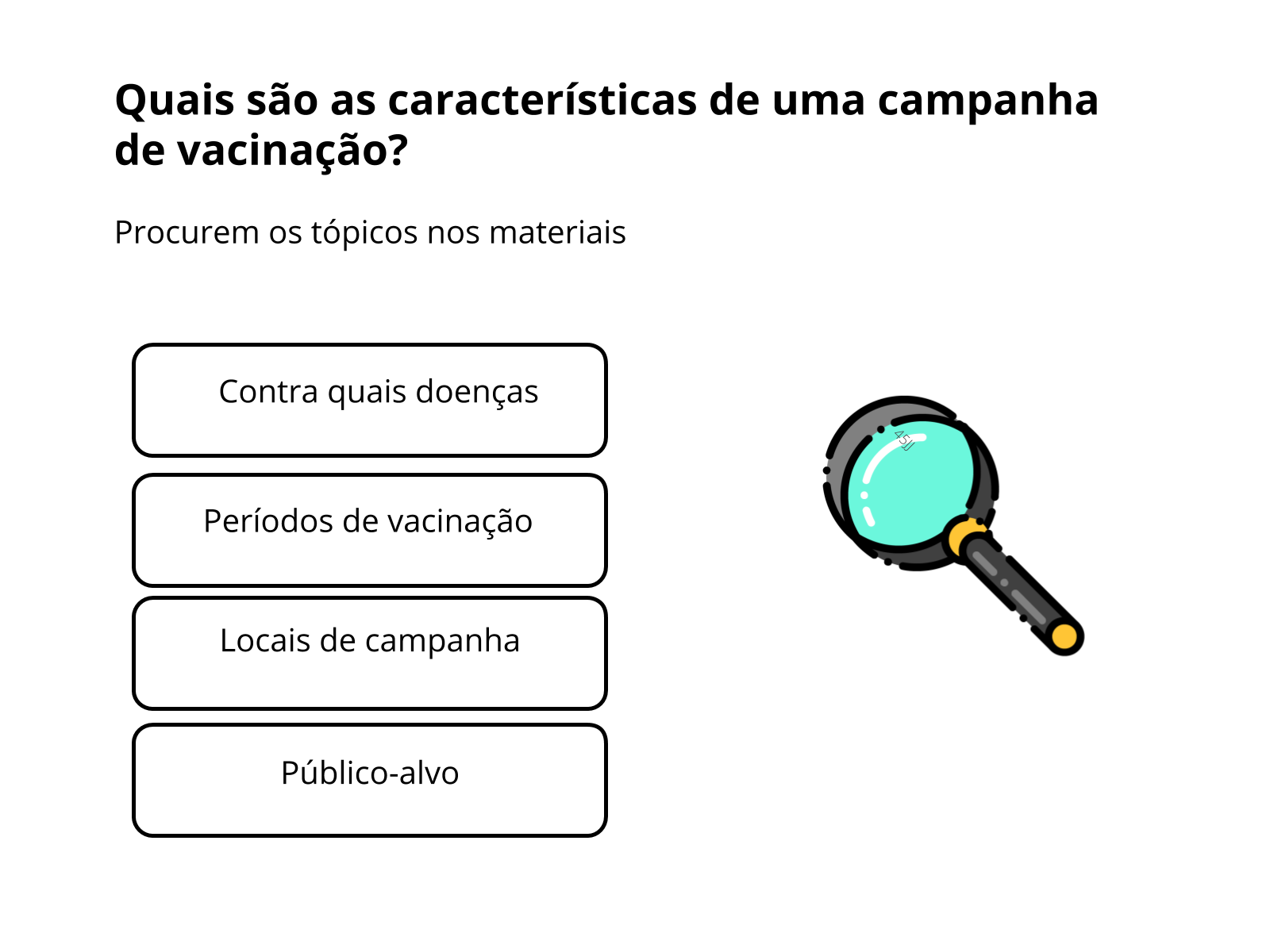 Plano de aula - 7o ano - Campanhas de vacinação